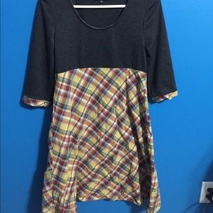 Plaid Dress